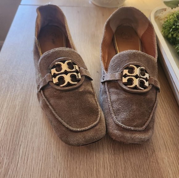 Tory Burch Suede Loafers- Miller - Picture 5 of 5